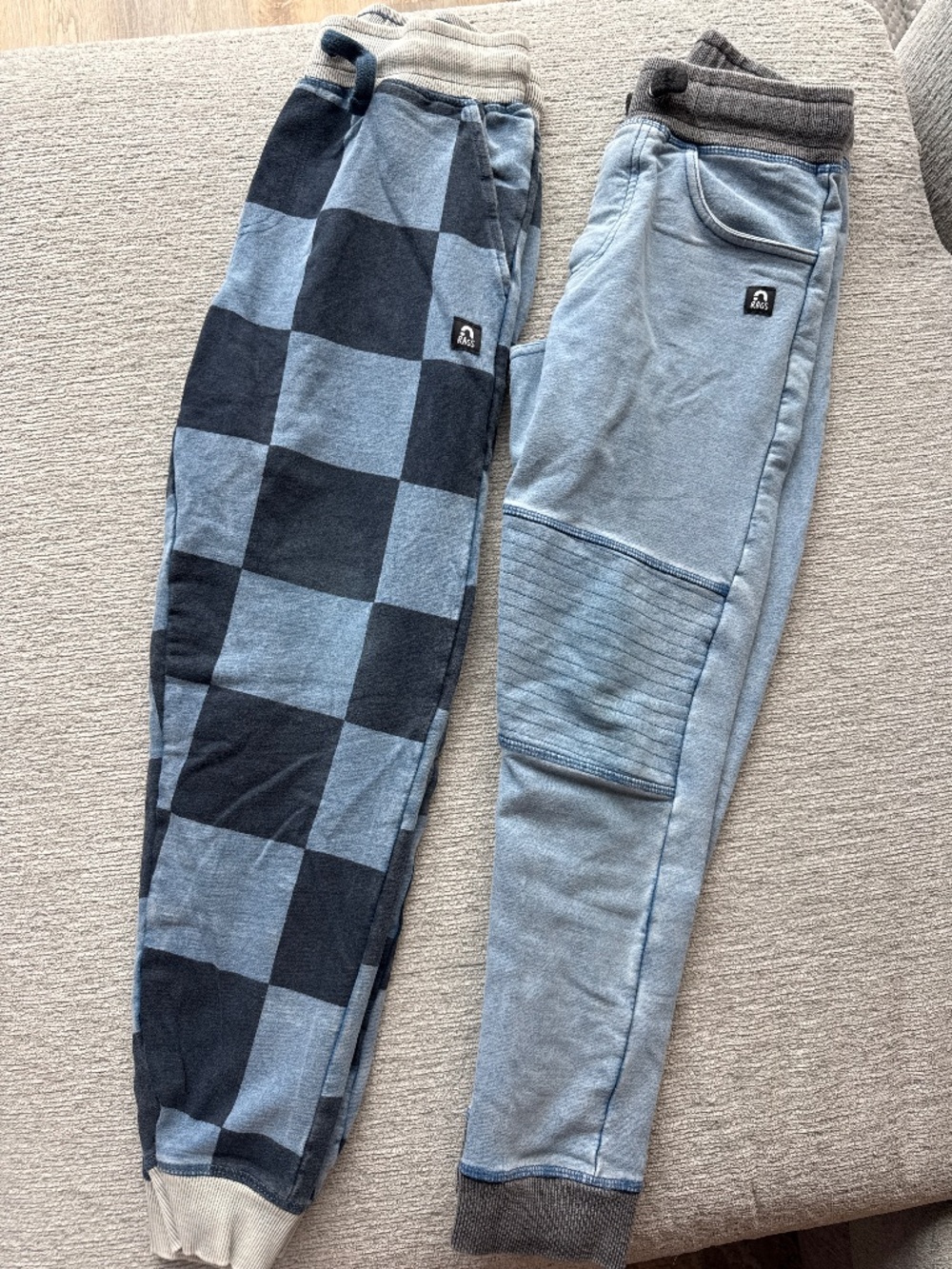 2 rags swear pants